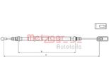 Cavo Del Freno Di Stazionamento, Posteriore Destro Metzger Per CitroËN C8 (Ea_)