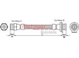 Tubo Freno Anteriore 277Mm Metzger Per Fiat Coupe (175_)
