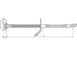 Tubo Freno 527Mm Metzger Per Kia Cee'd Hatchback