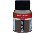 Bottiglia Di Vernice Acrilica Serie Amsterdam Standard 500 Ml Umbra Nature 408