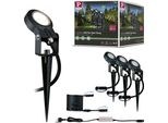 Paulmann Plug & Shine Faretto Da Giardino A Led Sting Set Base