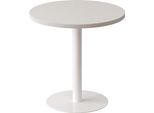 Tavolino Paperflow Easydesk Diametro: 600 Mm Bianco