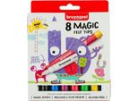 Bruynzeel Penne Magiche In Fibra Per Bambini Magic Confezione Da 8 Pz