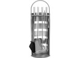 Set Di Attrezzi Per Camino Homefire FT087XG, Per Camino, 4 Pezzi, In Acciaio Inox, 66 Cm, Attrezzi Per Camino