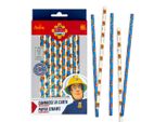 Cannucce Di Carta Fireman Sam, Confezione Da 80, 21Cm