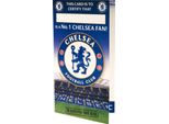 Chelsea Fc - Biglietto Di Compleanno "No 1 Fan"" - Cartoncino TA2481 (Taglia Unica) (Blu)"