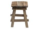Tavolo Per Piante Clayre & Eef 15X15X21 Cm Legno Marrone