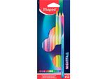 Maped 831700 12 Maped Nightfall Buntstifte Farbsortiert