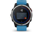 Garmin Quatix 7 3,3 Cm (1.3") Mip 47 Mm Digitale 260 X 260 Pixel Touch Screen Blu Wi-Fi Gps (Satellitare)"
