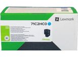 Lexmark 71C2HC0 Cartuccia Toner 1 Pz Originale Ciano