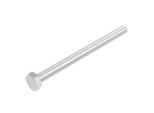 Vite A Testa Esagonale Seccaro M6 X 80 Mm, Acciaio Inox V2A Va A2, Din 933 / Iso 4017, Testa Esagonale, 20 Pezzi