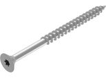 Vite Per Truciolare Seccaro 4 X 60 Mm, Acciaio Inox V2A Va A2, Vite Per Legno Con Filettatura Parziale, Tx / Cava Esalobata, 150 Pezzi