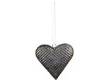 Ciondolo Decorativo Clayre & Eef 17X16 Cm Ferro Grigio