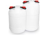 Barile JPP-D 50 Litri Un, Fusto In Plastica A Doppia Bocca Per Fermentazione, Acqua Potabile, Hdpe