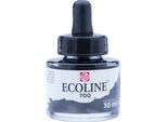 Talens - Flacone Per Acquerello Ecoline Da 30 Ml, Nero
