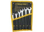 Set Di Chiavi Strend Pro HR31581, Combinate, 6 Pezzi, Cr-V, 10-17 Mm