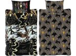 Black Adam - Set Di Biancheria Da Letto AG2631 (Letto Singolo) (Nero/Giallo/Grigio)