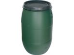 Barile Pannon Rainbarel 120 Litri 395 Mm, Fusto Verde Per Acqua Piovana, Hdpe