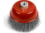 Spazzola Strend Pro CCB-501, 125 Mm, A Tazza, Ondulata, M14X2, Filo 0.3 Mm