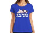 Non Devo Fare Nulla Carino Carlino Dicendo Cane Amore Carlino Fan Regalo Signore T-Shirt, Blu, L