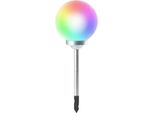 Lampada Strend Pro Rainbow, Solare, 4X Led Colorata, 30X73 Cm
