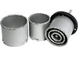 Set Di Frese Con Attacco HT01-4001, 33-53-67-73-83 Mm, A Tazza Diamantate