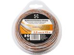 Filo Per Decespugliatore Procom Ultimate 2,4 Mm, Lunghezza 15 M, Spirale Quadrata