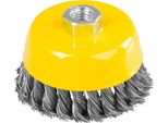 Spazzola Strend Pro TCB-500 100 Mm, A Tazza, A Treccia, M14X2, Filo 0,35 Mm