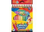 Pastelli Triangolari Colorino - 12 Colori / Jumbo