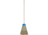Scopa Magichome, In Saggina, Grande, Cucita 5 Volte, Con Copertura In Plastica, 31X41X88 Cm