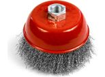 Spazzola Strend Pro CCB-501, 100 Mm, A Tazza, Ondulata, M14X2, Filo 0.3 Mm