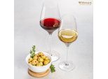 Set Di Bicchieri Da Vino Wilmax 800 Ml, Cristallino - WL-888102/2C