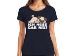 Non Devo Fare Nulla, Carlino Carino Che Dice Cane Amore Carlino Fan Regalo Signore T-Shirt, Navy, L