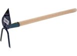 Zappetta H105/1000, A Punta-A Due Denti, Con Manico