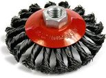 Spazzola Strend Pro TCB-504 100 Mm, Circolare, A Tazza, A Treccia, M14X2, Filo 0,5 Mm