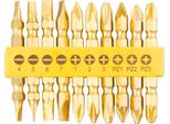 Set Di Inserti Strend Pro YF40020, 10 Pezzi, L-65 Mm, Crv, Goldenfish