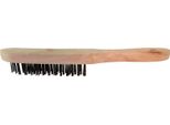 Spazzola Strend Pro WB308 1406, 4 File, Acciaio, Manico In Legno