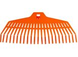 Rastrello Per Foglie R141, 23 Denti, 42 Cm, In Plastica, Senza Manico