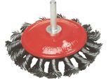 Spazzola Tigerlion 7003B, 75 Mm, A Treccia, Con Gambo, Filo 0,35 Mm