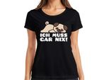 Non Devo Fare Niente Carino Carlino Che Dice Cane Amore Carlino Fan Regalo Signore T-Shirt, Nero, Xxl