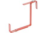 Gancio Strend Pro, Terracotta, Supporto In Metallo Per Fioriera, Conf. 2 Pz