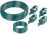 Set Di Fili Strend Pro, Per Rete Pwire.Mc Pvc, Filo Di Tensione L-100 M E Filo Di Legatura L-25 M, 4X Tendifilo