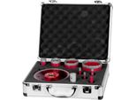 Set Di Frese Strend Pro Premium, 6-8-10-20-35-50-68 Mm, Adattatore, Fresa Per Allargare Fori, Disco, M14, Diamantate, A Tazza, Professionale