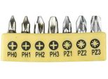 Set Di Inserti Strend Pro YF40517, 7 Pezzi, S2, Ph 0-1-2-3, Pz 1-2-3