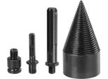 Mandrino Strend Pro, Cuneo Spaccalegna, Conico, 60 Mm, 3X Adattatore, Per Legno
