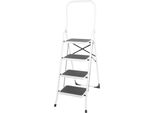 Scaletta Strend Pro LFT160 4 Gradini, In Acciaio, EN14183, Portata 150 Kg