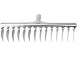 Rastrello Per Prato Strend Pro R108A, 14 Denti, Aeratore, Verticut, Senza Manico