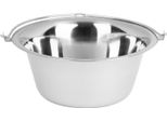 Pentola Anticorro 22 Litri, 47X19 Cm, In Acciaio Inox