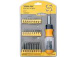 Set Di Inserti Strend Pro BSY240, 44 Pezzi, Con Cacciavite A Cricchetto, Cr-V