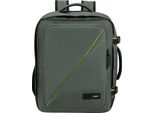 American Tourister Zaino Borsa Da Viaggio Con Scomparto Per Laptop Take2Cabin Casual Backpack 38,5L Dark Forest Verde
